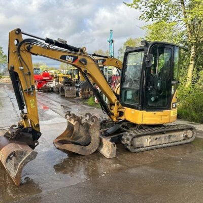 Caterpillar 303.5E CR + 3 GODETS