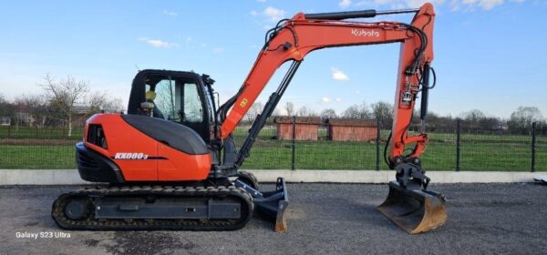 Kubota KX080-3, 8,2T, 2012 – Image 12
