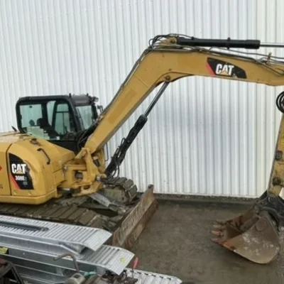 CATERPILLAR 308E2CR, 8,5T + 3 GODETS
